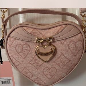 Juicy Couture Blush Heart Crossbody Bag